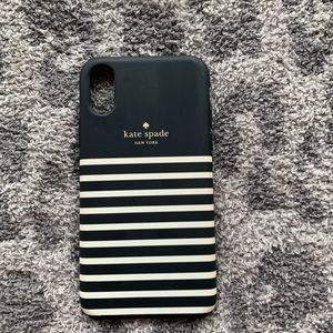 iPhone X Kate spade hard silicone case